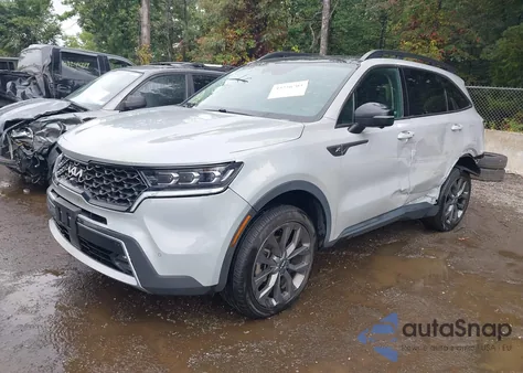 2022 Kia Sorento X-Line Sx Prestige from USA, damaged, VIN 5XYRKDLF3NG074149